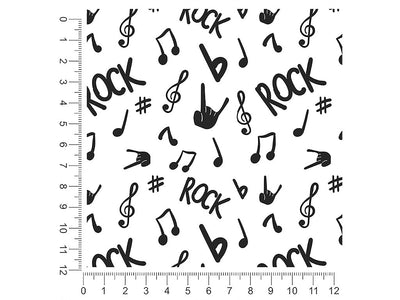 soft rock music 1ft x 1ft Craft Sheets