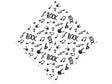 Soft Rock Music Vinyl Wrap Pattern