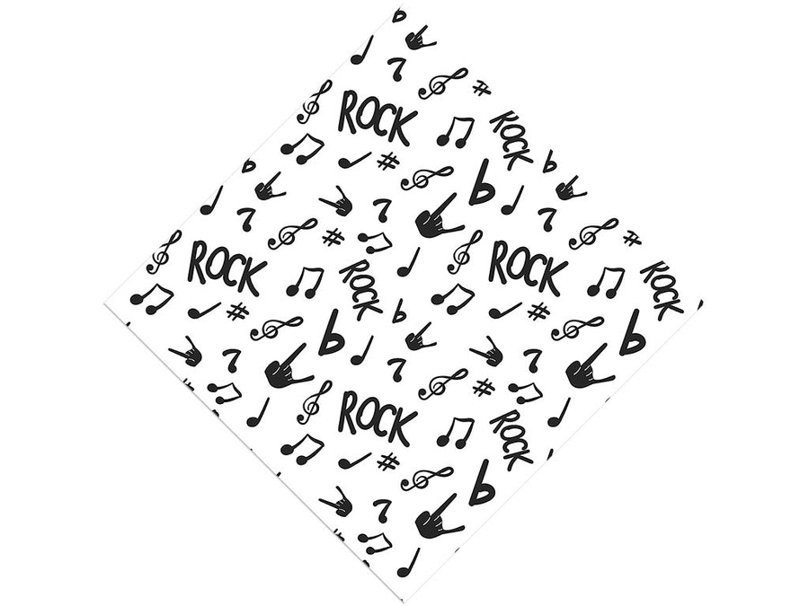 Soft Rock Music Vinyl Wrap Pattern