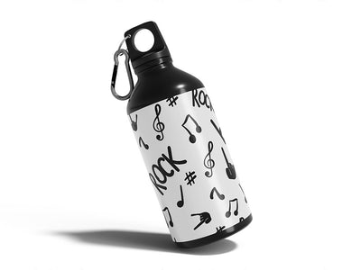 soft rock music Water Bottle DIY Stickers