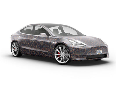 Soft Shimmer Technology Vehicle Vinyl Wrap