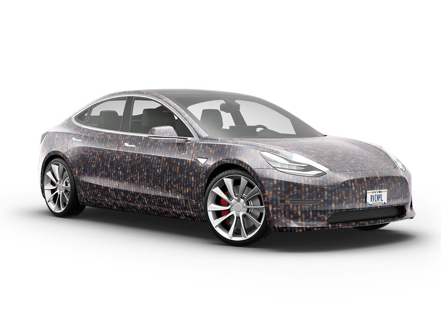 Soft Shimmer Technology Vehicle Vinyl Wrap