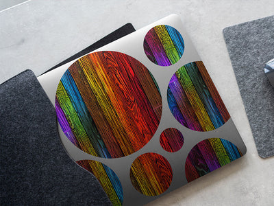 soft stain  DIY Laptop Stickers