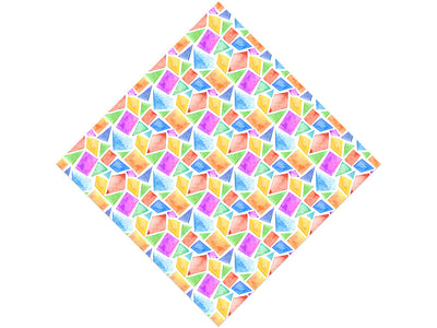 Soft Tile Mosaic Vinyl Wrap Pattern