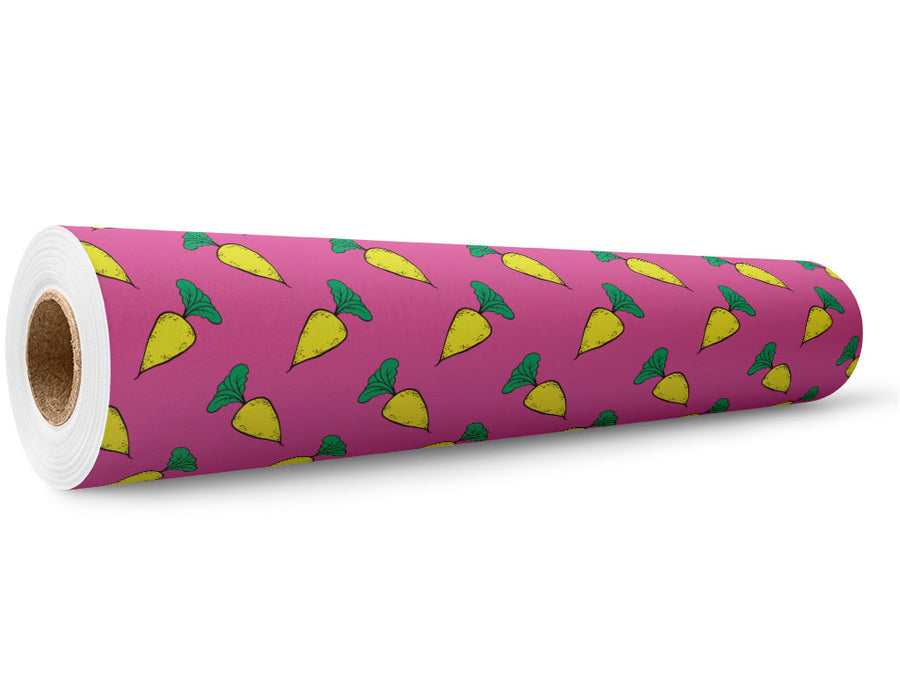 Solar Yellow Vegetable Wrap Film Wholesale Roll~Rwraps Series 914 Digitally Printed Vinyl Roll~5
