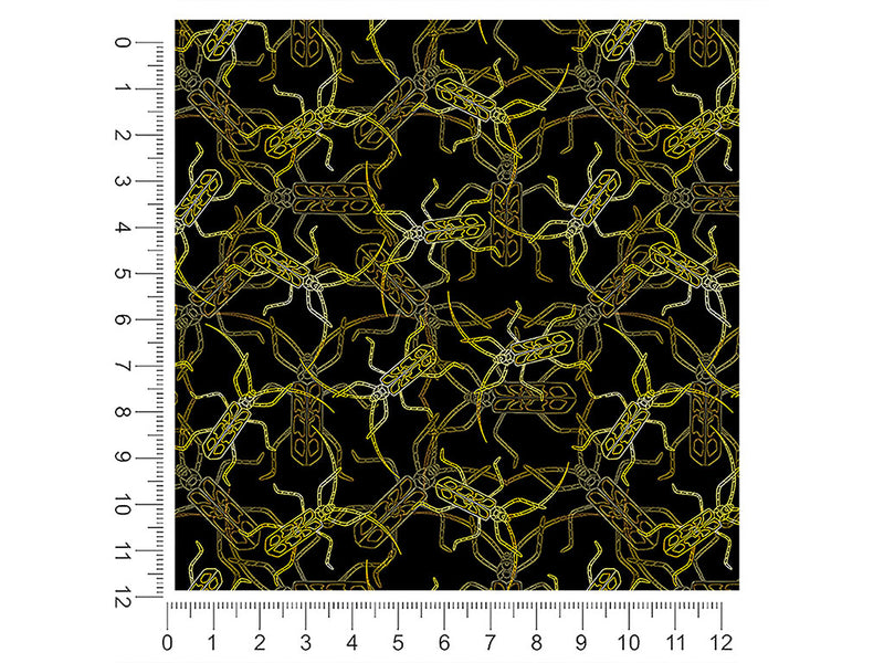 solid gold bug 1ft x 1ft Craft Sheets
