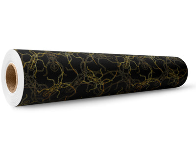 Solid Gold Bug Wrap Film Wholesale Roll~Rwraps Series 914 Digitally Printed Vinyl Roll~5