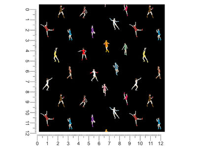 solo dance hobby 1ft x 1ft Craft Sheets