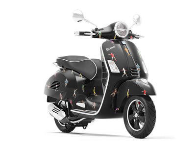 Solo Dance Hobby Vespa Scooter Wrap Film