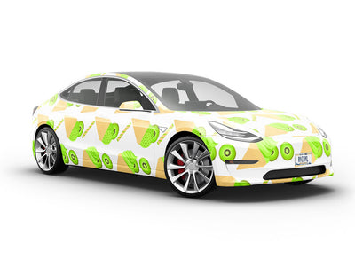 Sorbet Swirl Fruit Vehicle Vinyl Wrap