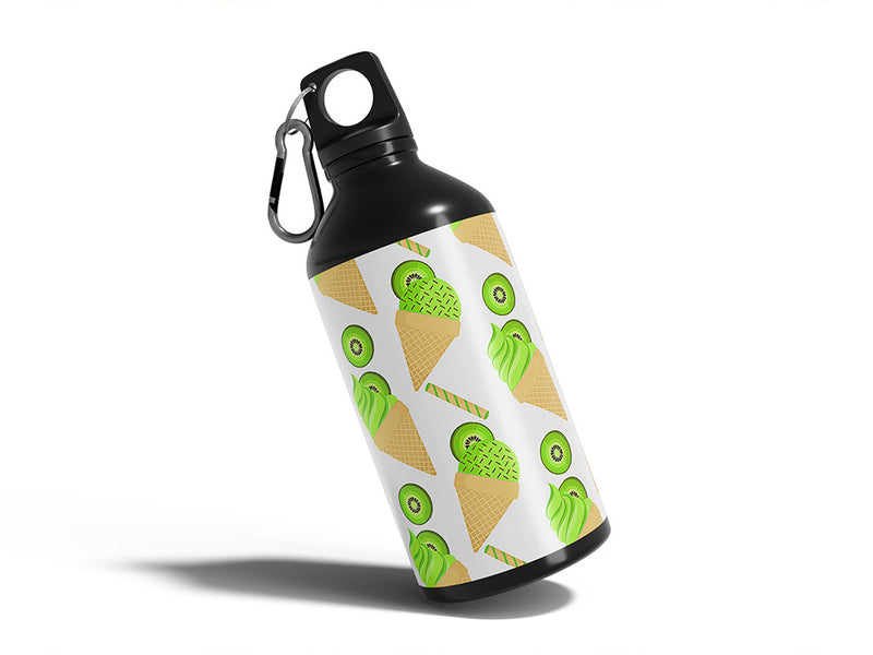 sorbet swirl fruit Water Bottle DIY Stickers