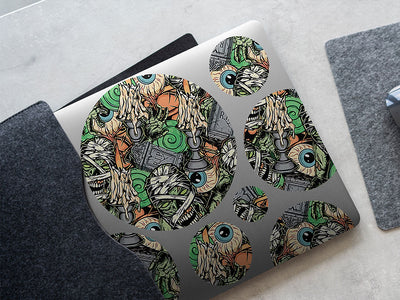 soul shredding horror DIY Laptop Stickers