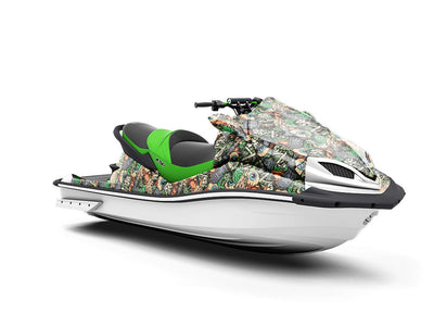 Soul Shredding Zombie Jet Ski Vinyl Customized Wrap