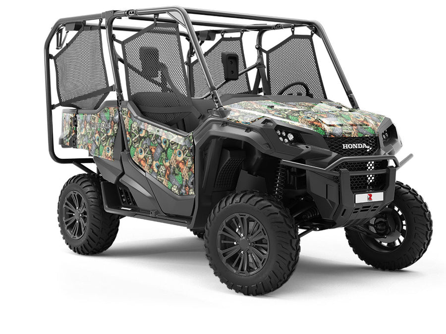 Soul Shredding Zombie Utility Vehicle Vinyl Wrap