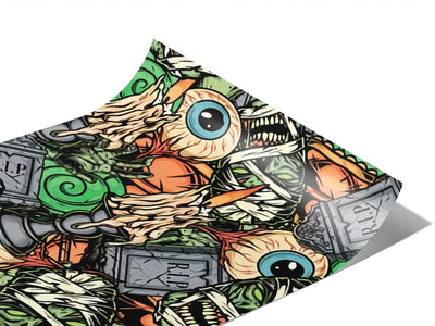 Soul Shredding Zombie Vinyl Wraps~Rwraps Series 914 Digitally Printed Vinyl Wrap~0
