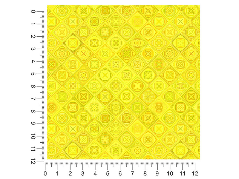 sour lemon mosaic 1ft x 1ft Craft Sheets