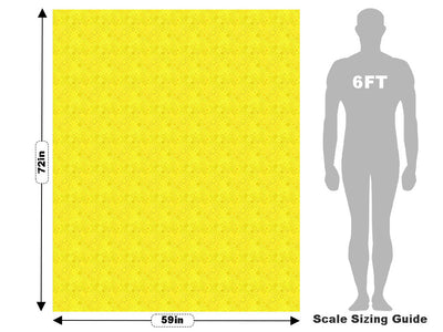Sour Lemon Mosaic Vehicle Wrap Scale~Rwraps Series 914 Sour Lemon Mosaic Measurements~1