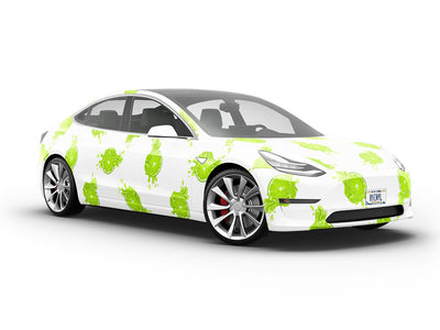 Sour Splash Fruit Vehicle Vinyl Wrap
