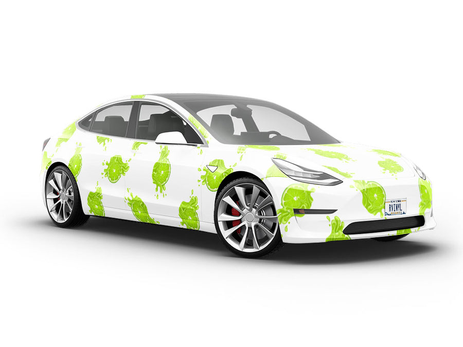 Sour Splash Fruit Vehicle Vinyl Wrap