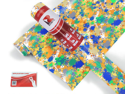sour times paint splatter Craft Vinyl Roll