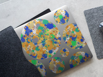 sour times paint splatter DIY Laptop Stickers