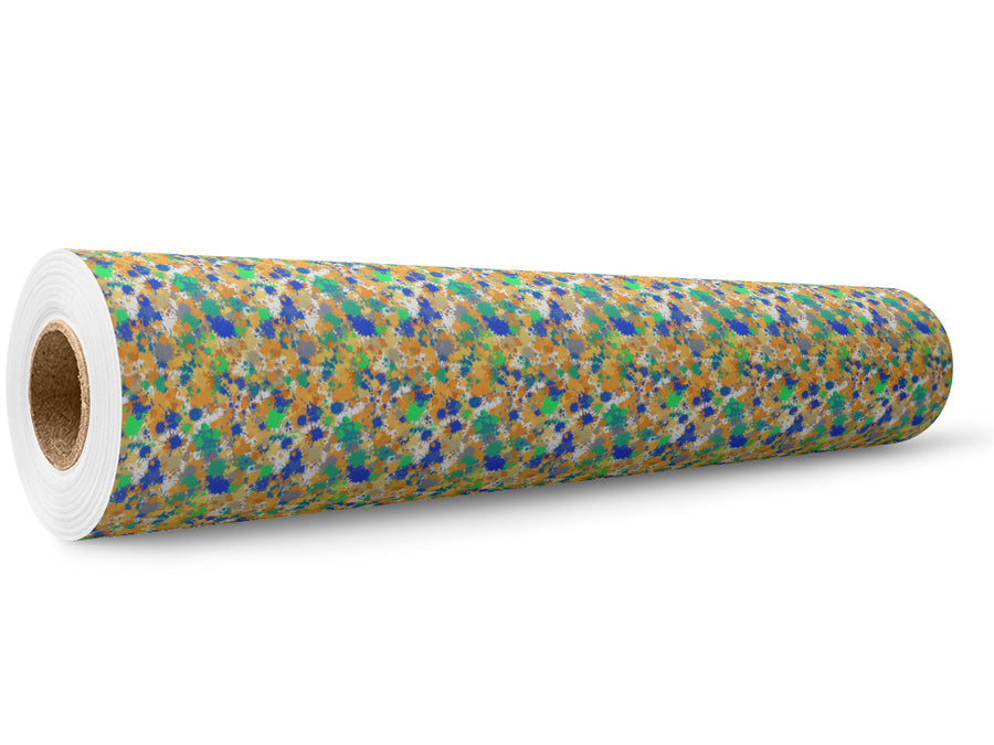 Sour Times Paint Splatter Wrap Film Wholesale Roll~Rwraps Series 914 Digitally Printed Vinyl Roll~5