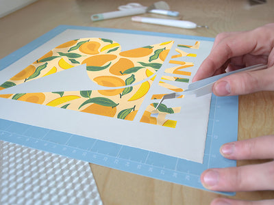 southern blush fruit Easy Weed Craft Vinyl