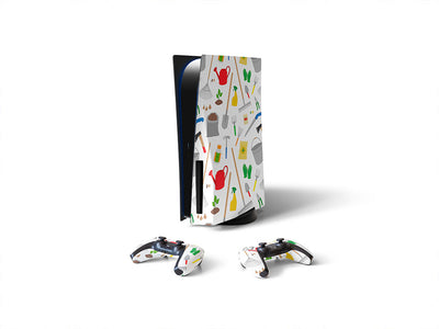 sow seeds gardening Sony PS5 DIY Skin