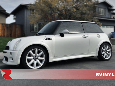 3M 2080 Satin Pearl White Driver Side Wrap