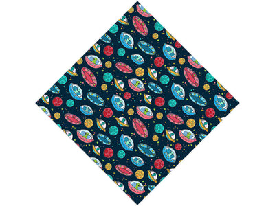 Space Invaders Science Fiction Vinyl Wrap Pattern