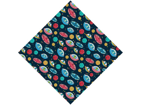 Space Invaders Science Fiction Vinyl Wrap Pattern