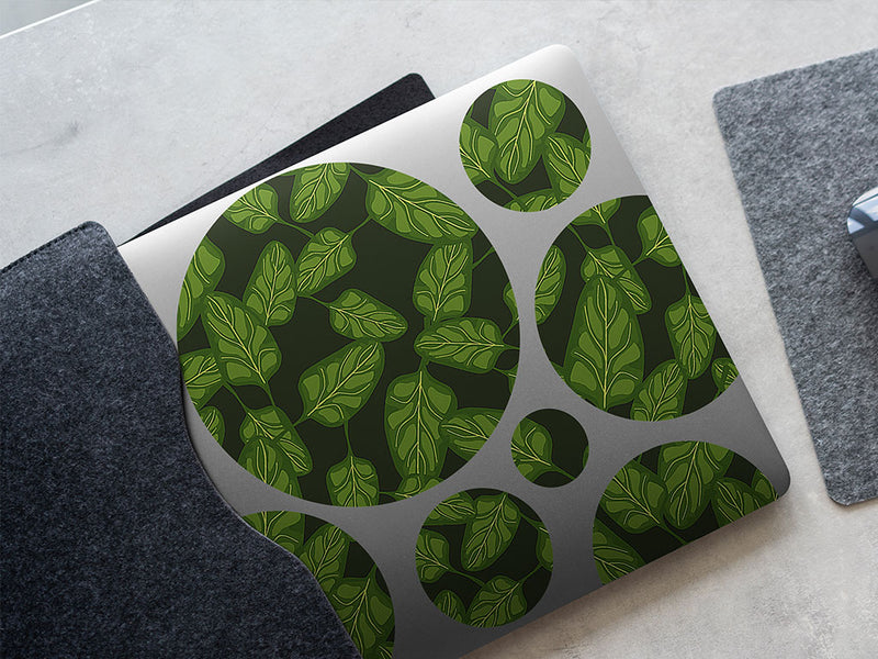 space spinach vegetable DIY Laptop Stickers
