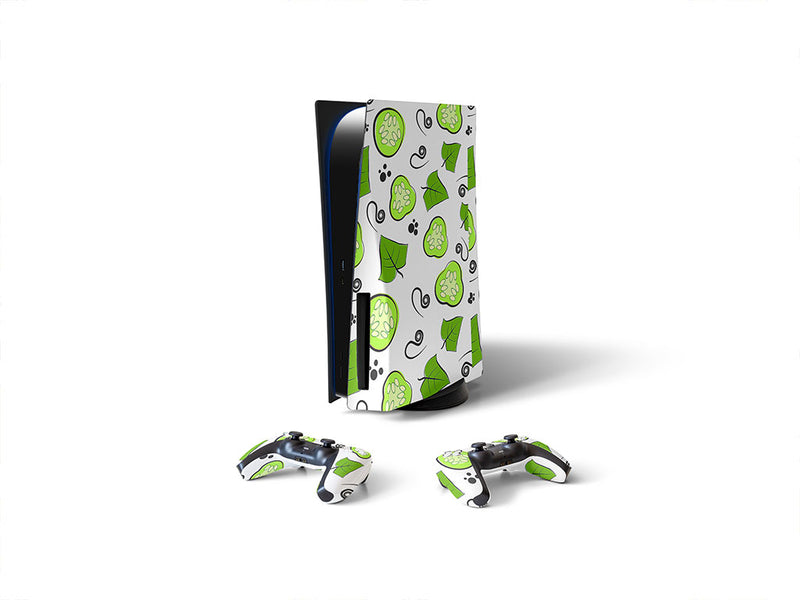 spacemaster crunch vegetable Sony PS5 DIY Skin