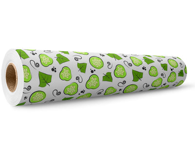 Spacemaster Crunch Vegetable Wrap Film Wholesale Roll~Rwraps Series 914 Digitally Printed Vinyl Roll~5