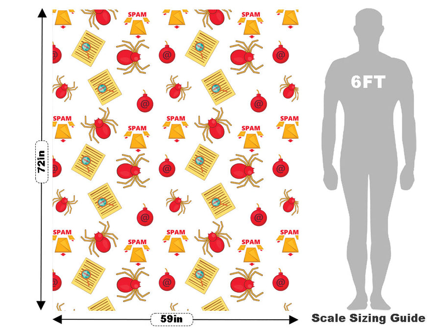Spam Folder Technology Vehicle Wrap Scale~Rwraps Series 914 Spam Folder Technology Measurements~2