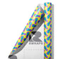 Spanish Jewels Fruit Wrap Film Sheets~Rwraps Series 914 Spanish Jewels Fruit Scrolled Sheet~3