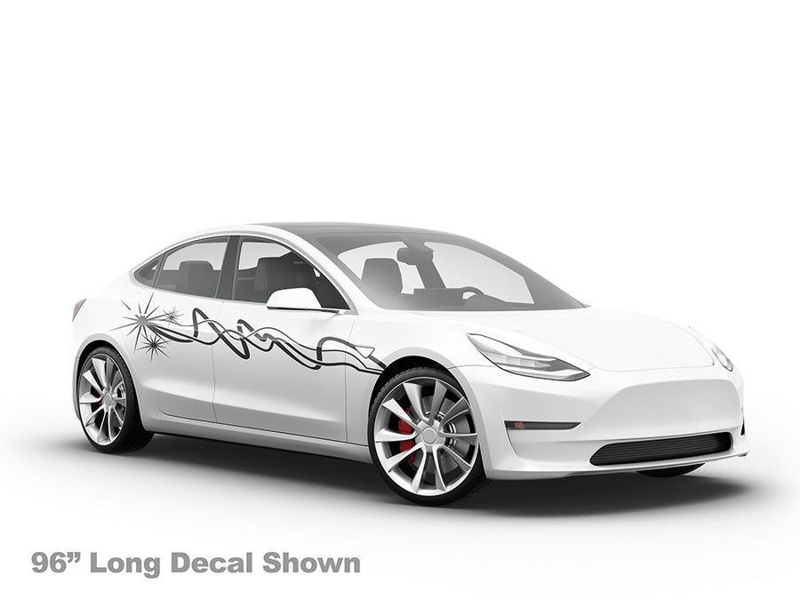 Sparkle Car Sticker Body Graphic