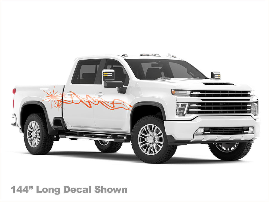 Sparkle Truck Custom Vehicle Graphic