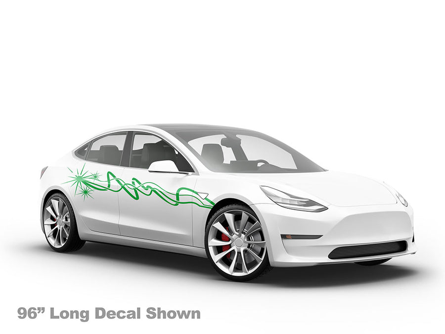 Sparkle Car Sticker Body Graphic