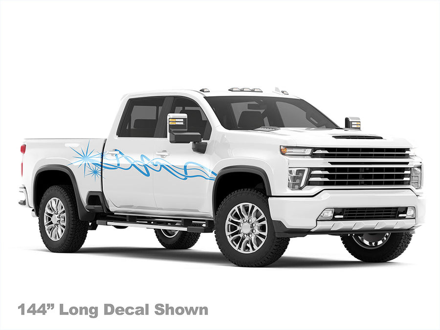 Sparkle Truck Custom Vehicle Graphic