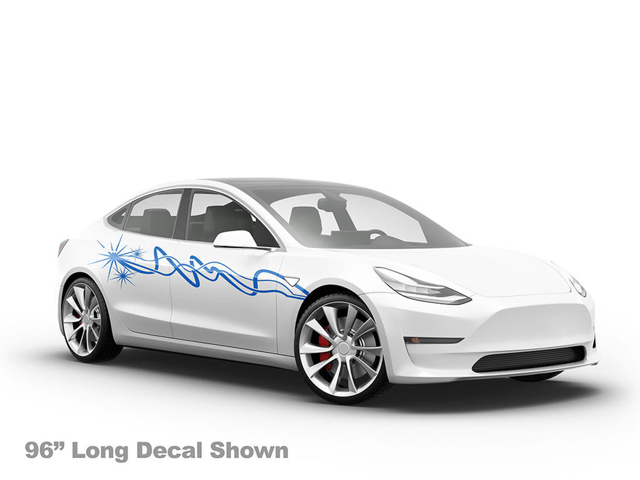 Sparkle Car Sticker Body Graphic