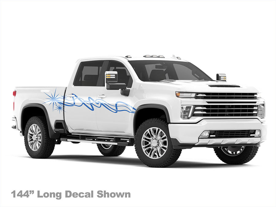 Sparkle Truck Custom Vehicle Graphic