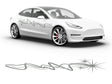 3M Light Gray Sparkle Body Graphic~Full Side Auto Decal Kit~0