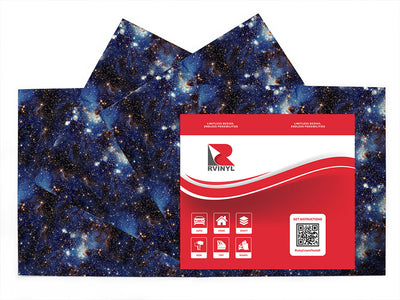 sparkler variations science fiction Craft Vinyl Sheet Pack