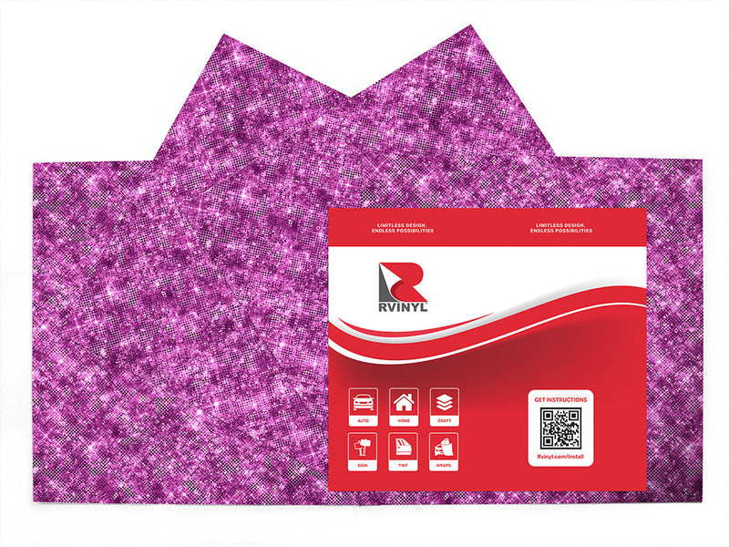 sparkling luxury gemstone films Craft Vinyl Sheet Pack