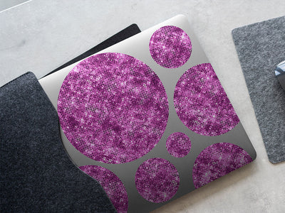sparkling luxury gemstone films DIY Laptop Stickers
