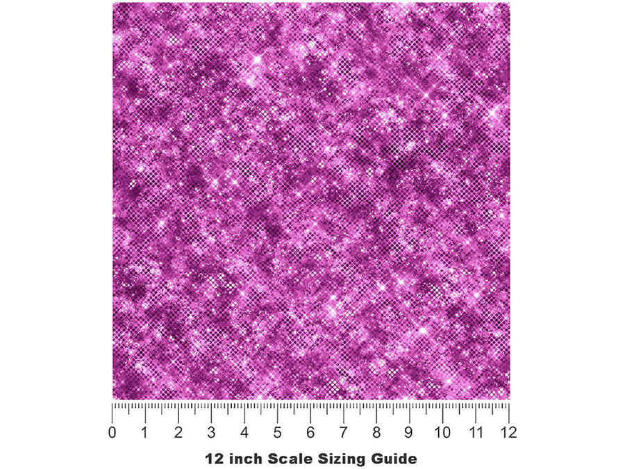 Sparkling Luxury Gemstone Vinyl Film Pattern Size 12 inch Scale~Rwraps Sparkling Luxury Gemstone Sizing Chart~2
