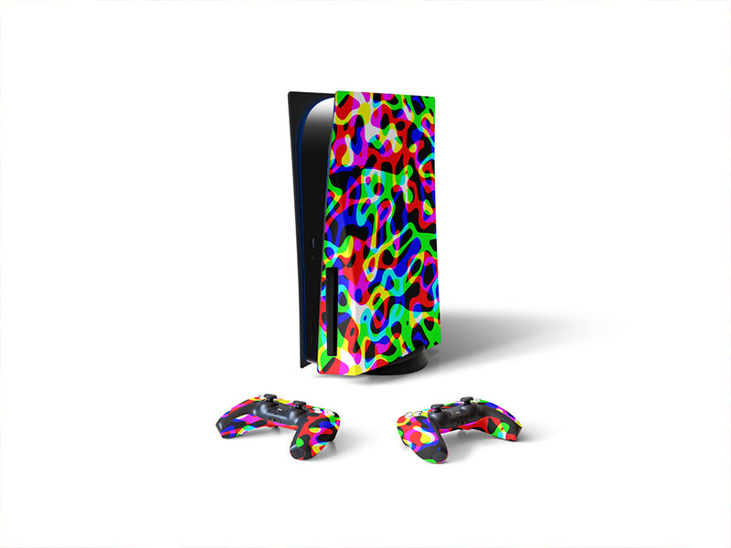 speed of night retro Sony PS5 DIY Skin