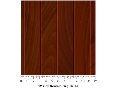 Spice  Wood Plank Vinyl Film Pattern Size 12 inch Scale~Rwraps Spice  Wood Plank Sizing Chart~3