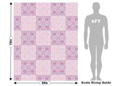 Spider Lily Tile Vehicle Wrap Scale~Rwraps Series 914 Spider Lily Tile Measurements~2